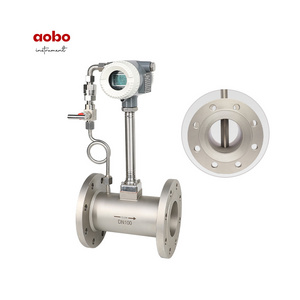 Hydrogen Co2 Gas Flowmeter Air Flow Meter Steam Vortex Flowmeter