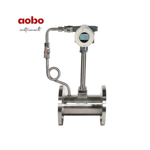 Factory Price Flow Measurement Vortex-flanged Flow Meter Dn15 Flanged Type Multivariable Vortex Flowmeter