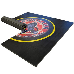 BJJ Custom Roll Judo Vinyl Wrestling foldable mat Karate Taekwondo Tatami Aikido Floor Mats XPE Gymnastics Cheerleading roll Mat