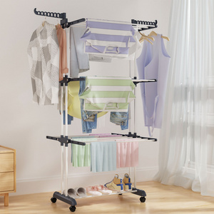 20kg Drying Rack 18M Clothes Rack Airer Hanging Clothes Drying Rack