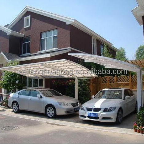 Prefab Steel Structure portable metal carport garages doble building car garage design