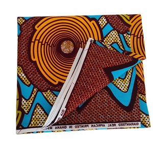 Wholesale of factory Ghana GTP  african wax print hollandais fabric for for grment