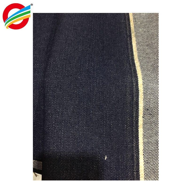 100% Cotton Combed Twill stock lots denim jeans fabric