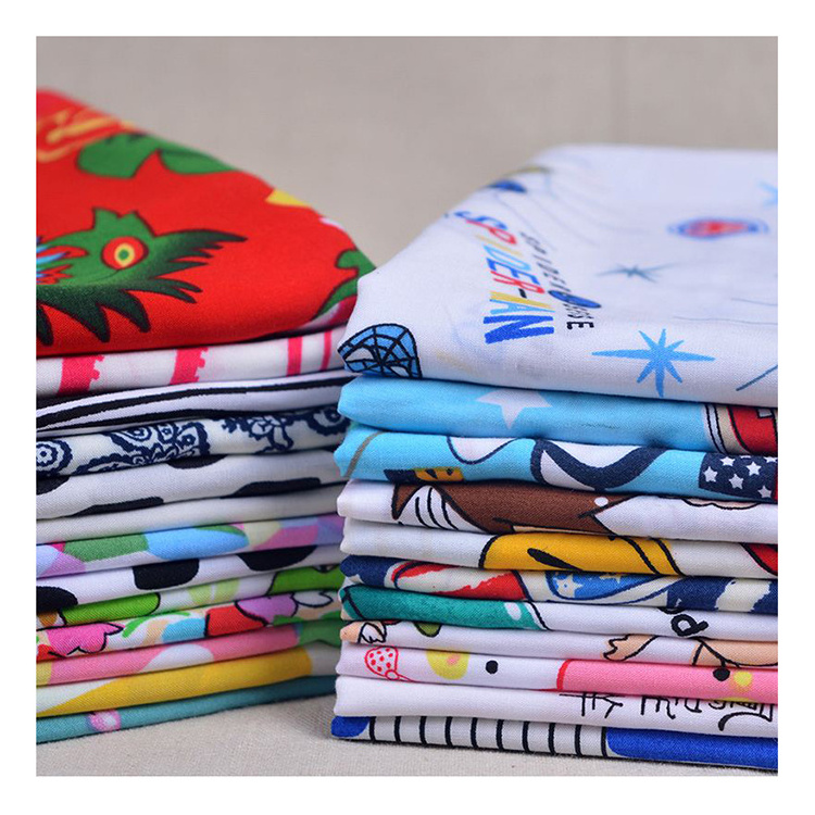 New twill 100% polyester or cotton  paint  printed  microfiber bedding fabric for making bedsheets