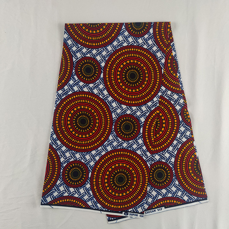 Pagne Guaranteed Veritable Real Wax Print Fabric 6 Yards Print 100% Cotton African Wax Fabric