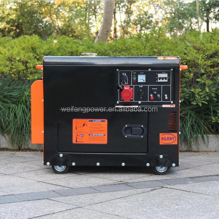 single phase silent diesel generator 10 kva