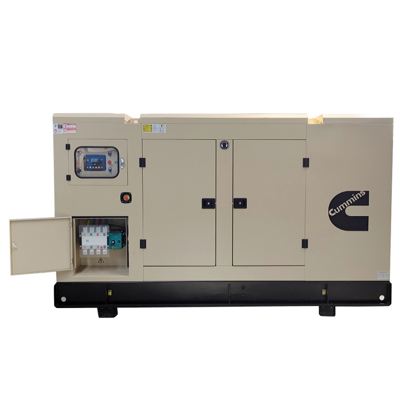 24KW 30KVA 50HZ/60HZ Cummins Super silent multi-cylinder diesel generator