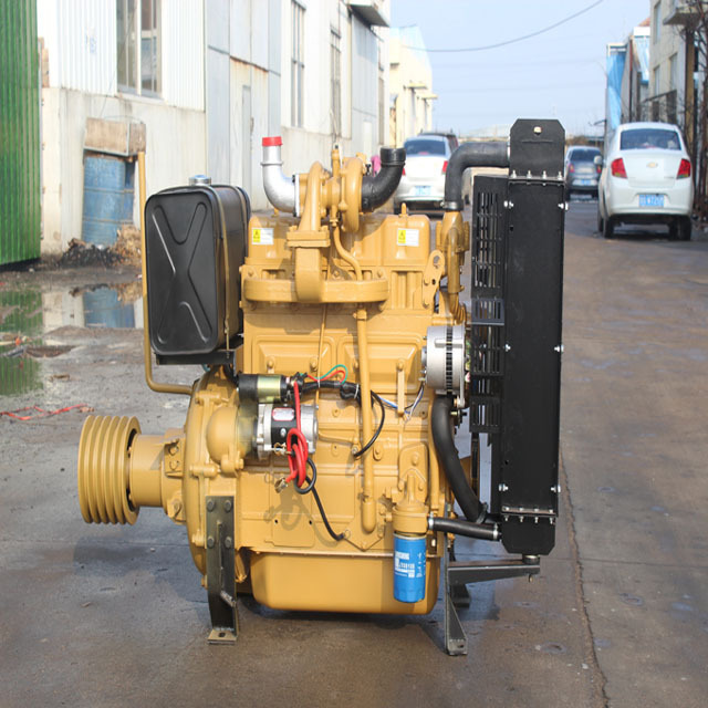 Chinese water cooled  Multi-cylinder diesel engine, diesel engine with clutch and pulley