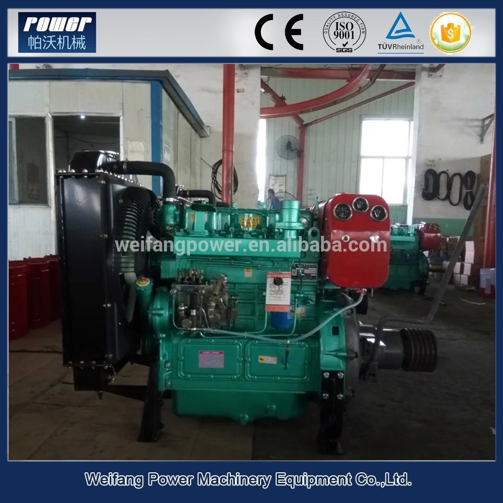 13hp-400hp Diesel Engine with clutch belt pulley and PTO