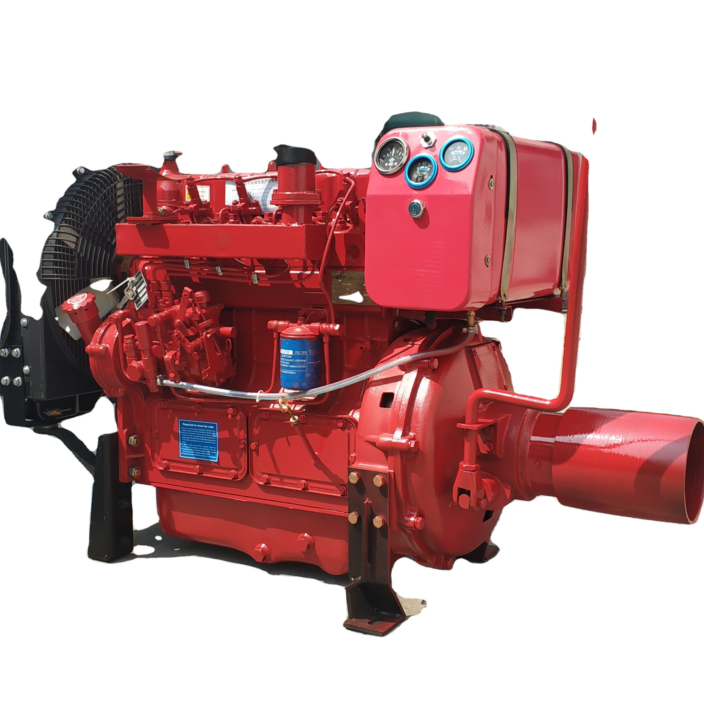 Chinese water cooled 4 cylinder diesel engine, model K4100p 50 hp diesel engine for sale, 41hp water cooled diesel engine