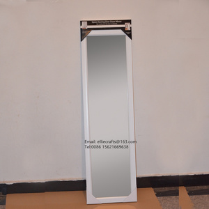 Bulk wholesale PS framed full length mirror 30x120cm 36x120cm 33x110cm  Plastic behind door mirror