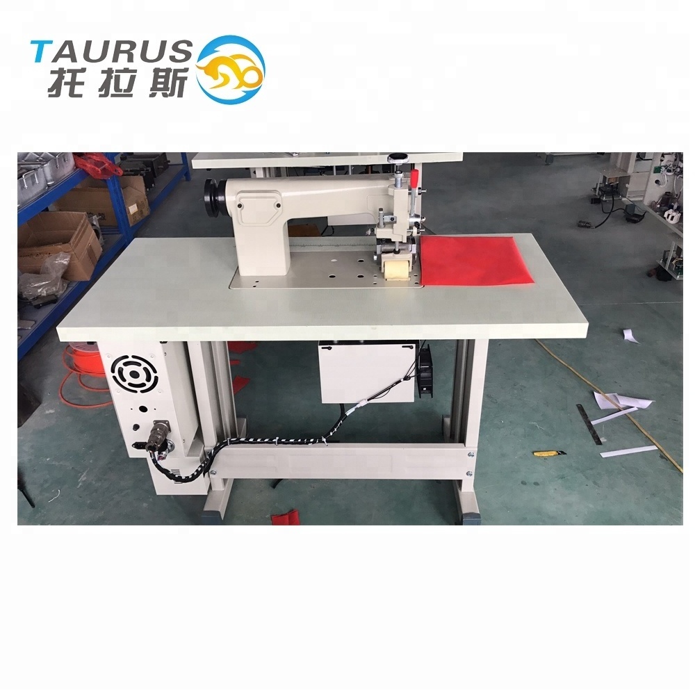 Taurus manual non woven bag making machine price non woven sewing machine