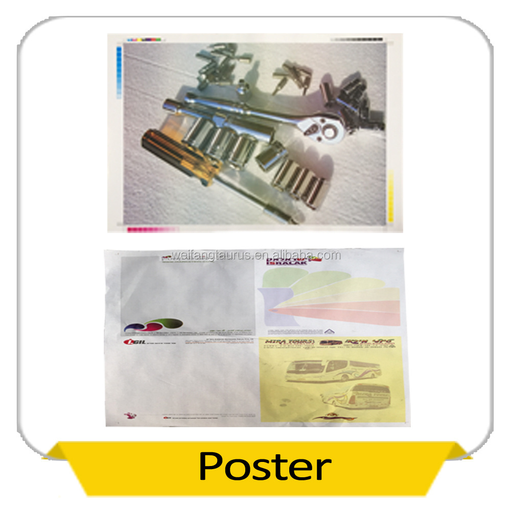 Taurus mini offset printing machine color poster/non woven bag/flyer/leaflet/brochure/envelope printing machine for sale