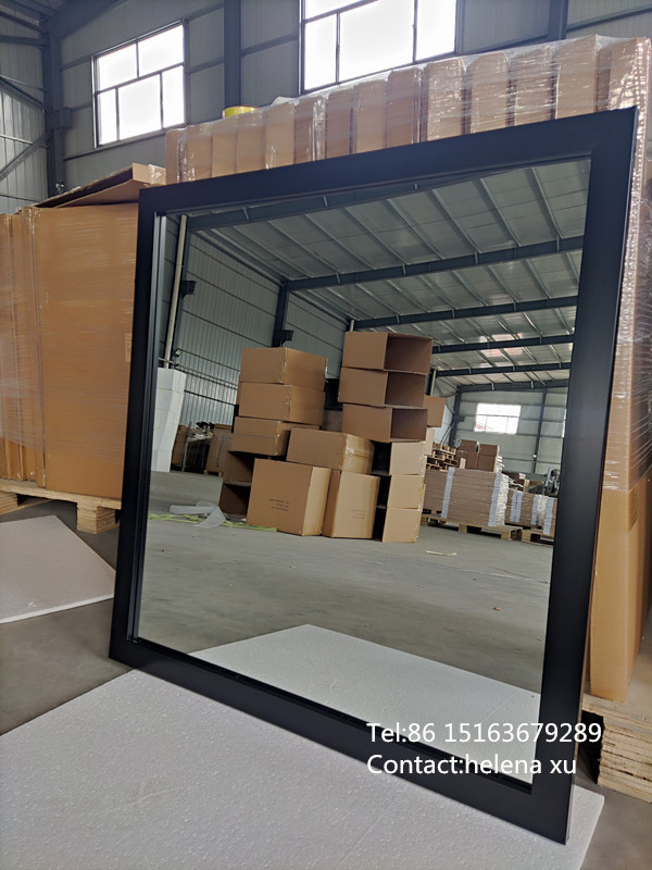 On-Line Best Selling Black Standard Trim Rectangular 24 x 36  Hanging Wall Mirror Big spiegel mirror