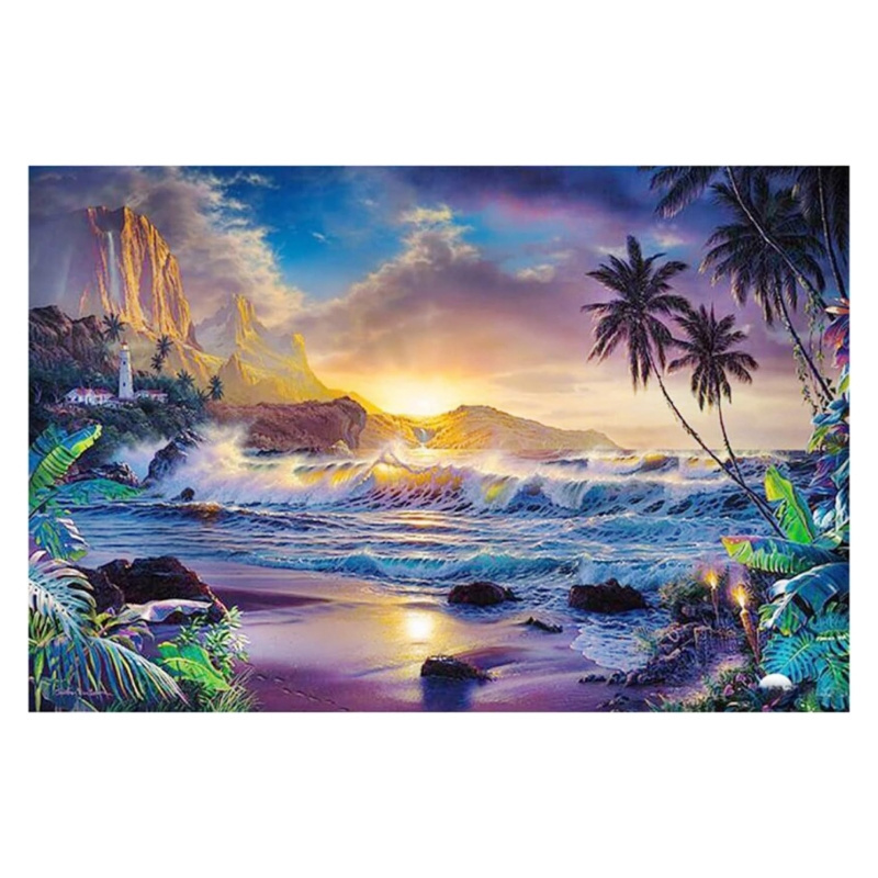 Home Decor 5D Diamond Painting Adhesive Wall Art 5D Wall Painting On Canvas For Living Room