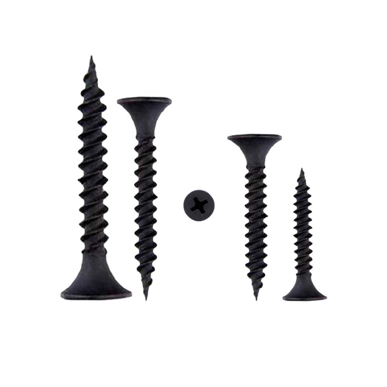 25Kg 3.5x25mm Packing Zinc Plated Fine Coarse Thread Black Phosphate Bugle Head Gypsum Board Tornillo Self Tapping Drywall Screw