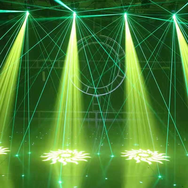 WF mini beam light 7 Gobos Open 60W LED Moving Beam Lights for professional equipment disco party bar DMX