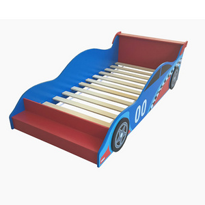 Wholesale Weifu Fancy Racing Bed Adult Children Car Bed High Quality Children Wooden Bed