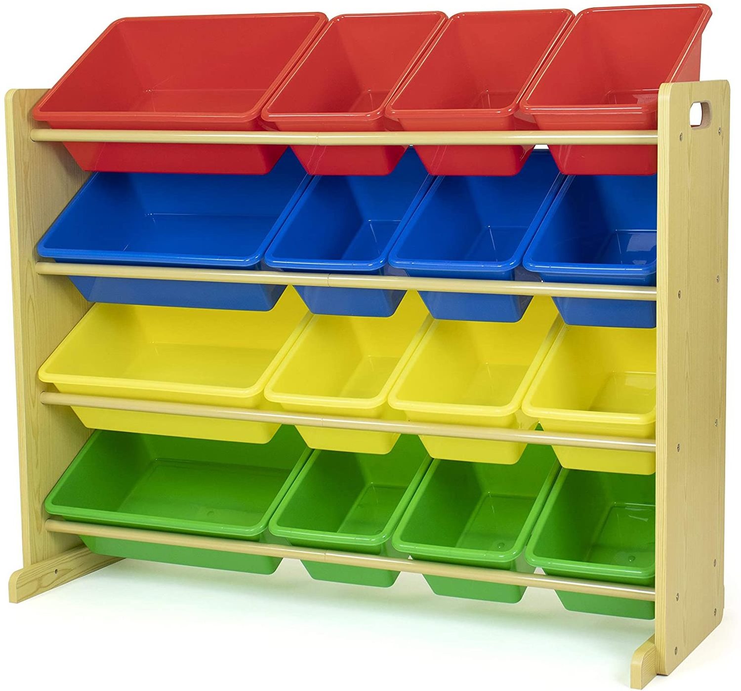 2023 new Sturdis Kids Toy Storage Organizer with Kids Toy Shelf and 8 White Toy Bins