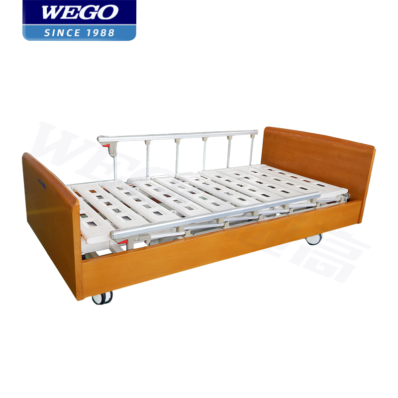 WEGO Wooden Medical Elderly Patient Nursing Room Hospital Furniture Clinic Home Care Bed