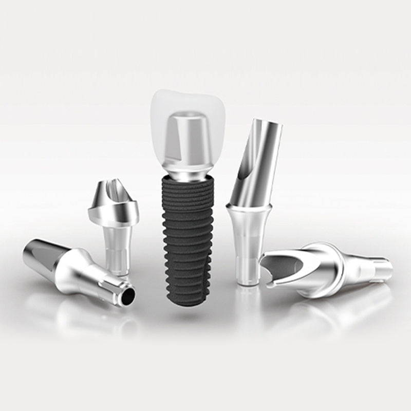 Implant dental System S.L.A Surface Pure Titanium Surgical Kit Abutment Dental Implant