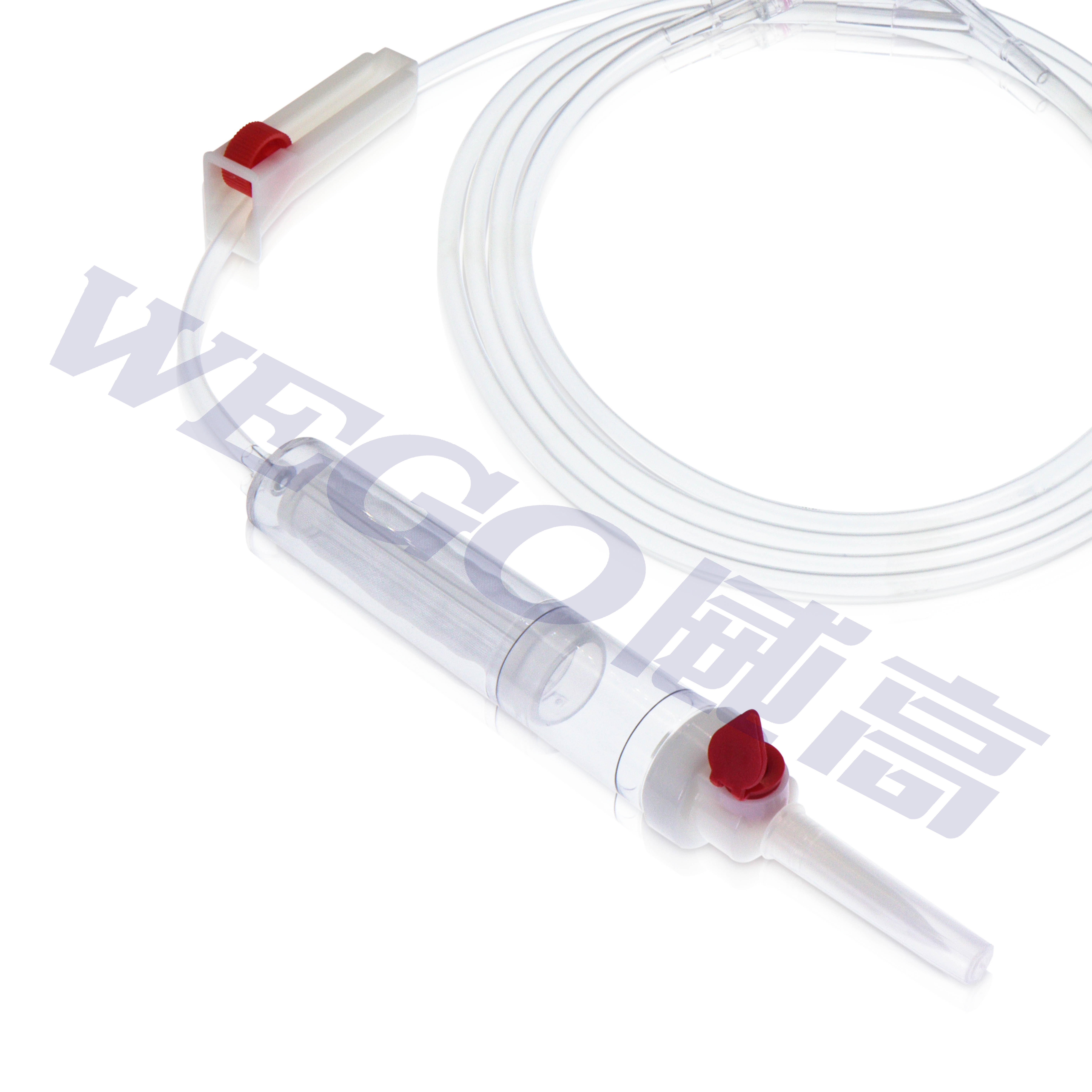 Factory sale Medical consumables disposable Blood device sterile Blood Transfusion Set with needle