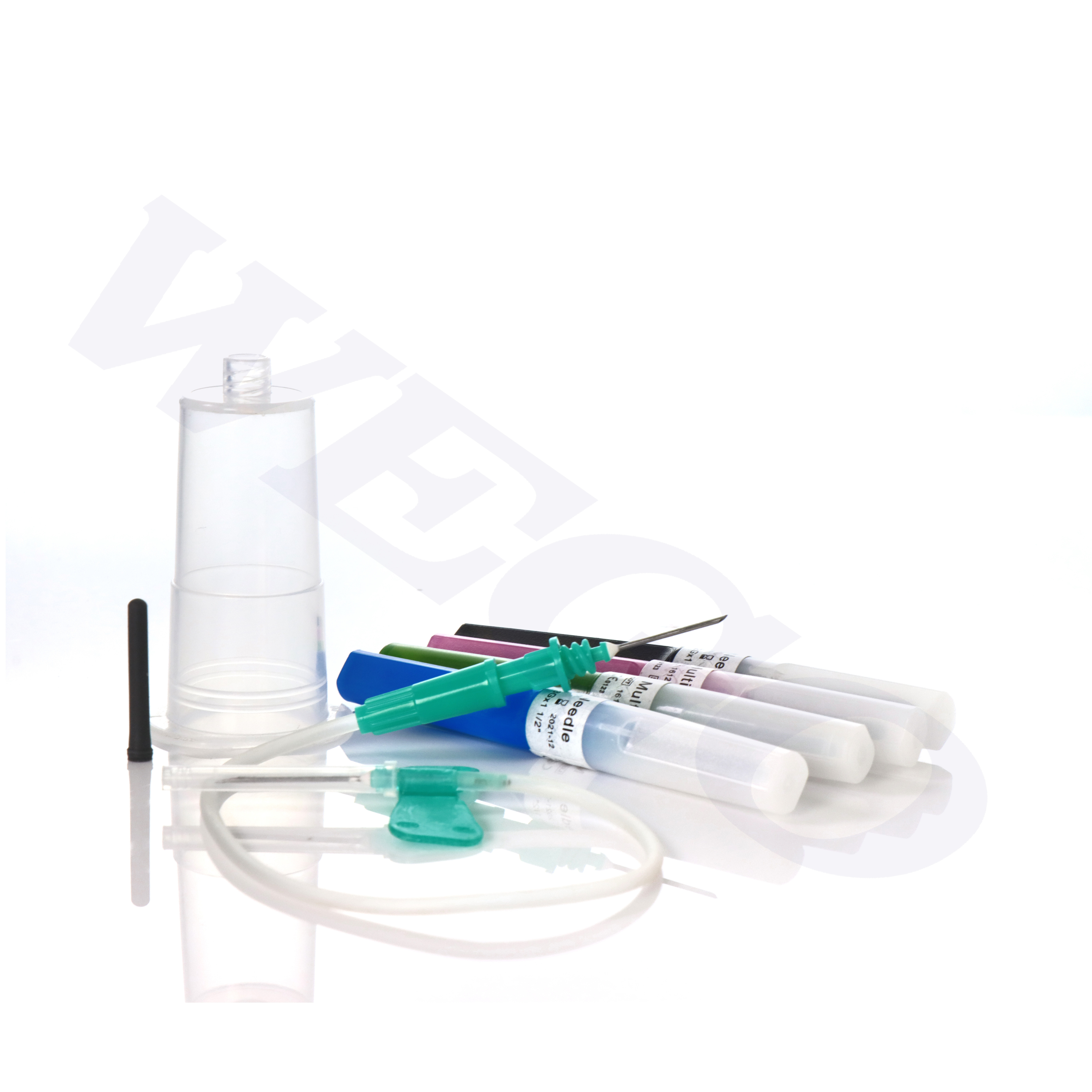 WEGO factory sale medical blood collection needle disposable sterile butterfly blood collection needle 18G 20g 21g 22g 23g