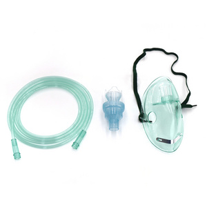 WEGO adult sizes disposable oxygen nebulizer mask with tubing