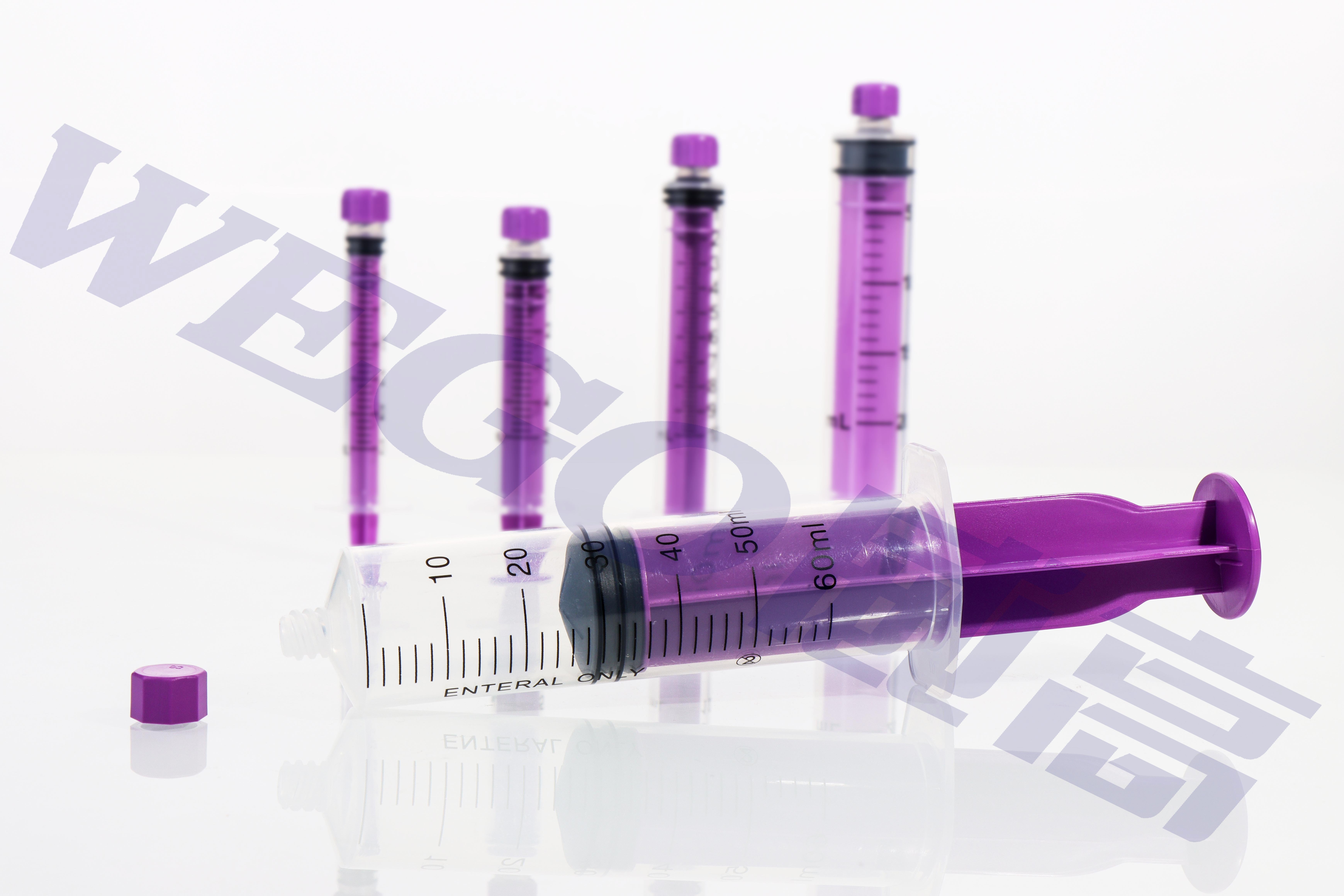 WEGO Medical Factory Consumable Disposable Oral Enteral Feed Syringe 5ml 10ml 20ml 30ml 40ml 50ml 60ml