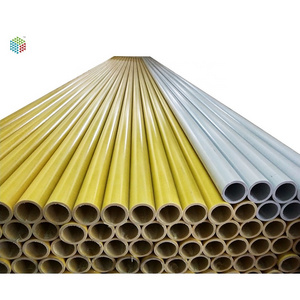 Anti-aging and Light Weight FRP GRP Fiberglass Pultruded Round tube