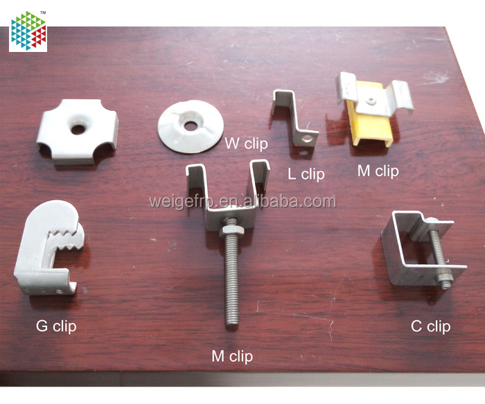 FRP Molded & Pultruded fixing grating clips