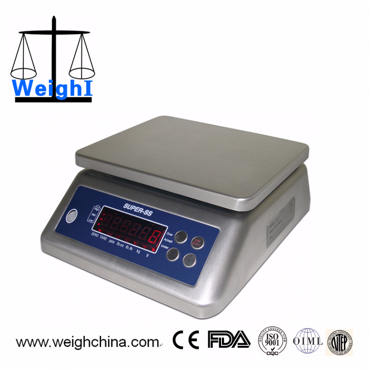 IP68 Stainless Steel waterproof weighing scale