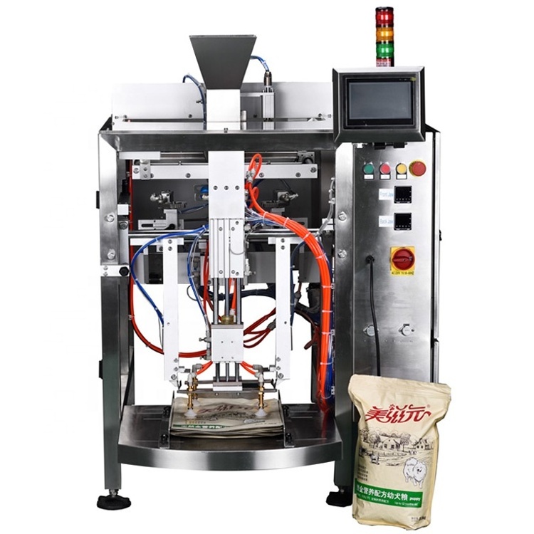 Big bag max 450mm width coffee frozen food meatball powder premade bag doypack one single station mini packaging machine