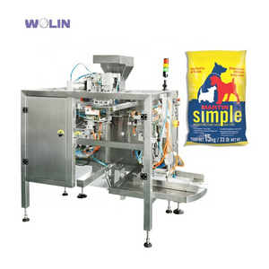 Big bag max 450mm width coffee frozen food meatball powder premade bag doypack one single station mini packaging machine