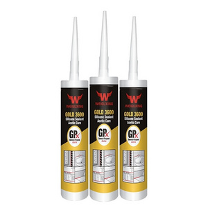 Non Yellowing fast dry no cracking acetic silicone sealant liquid adhesive sealant nail free glue silicone sealant