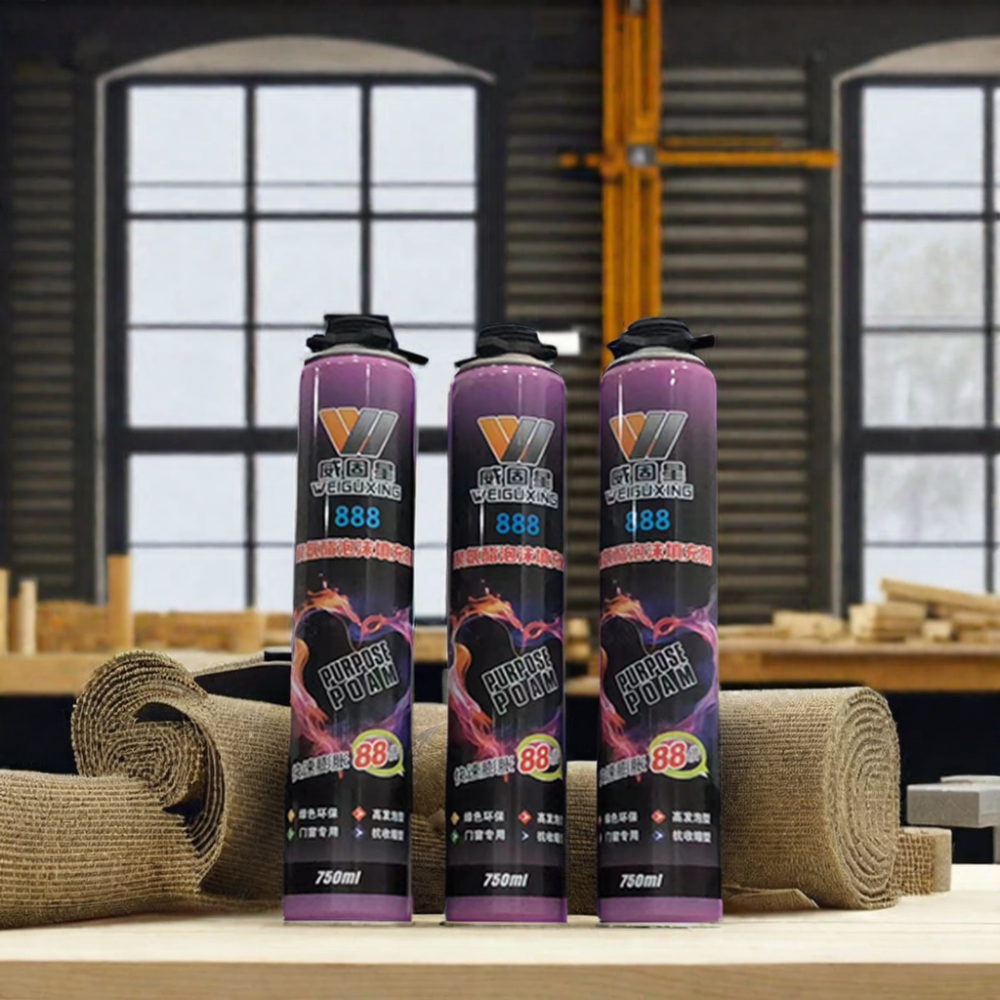 Mold resistance pu foam spray for doors expandable foam caulk construction polyurethane pu foam sealant