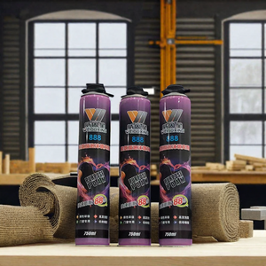 Mold resistance pu foam spray for doors expandable foam caulk construction polyurethane pu foam sealant