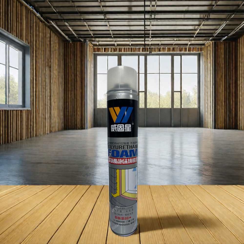 Structural stability expanding pu spray foam polyurethane foam for construction caulk 750ml spray sealant pu foam