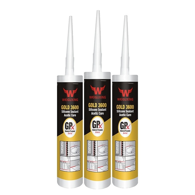 Excellent Insulation acetic waterproof silicone sealant adhesive sealant liquid nail adhesive silicone sealant for wood