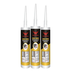 Excellent Insulation acetic waterproof silicone sealant adhesive sealant liquid nail adhesive silicone sealant for wood