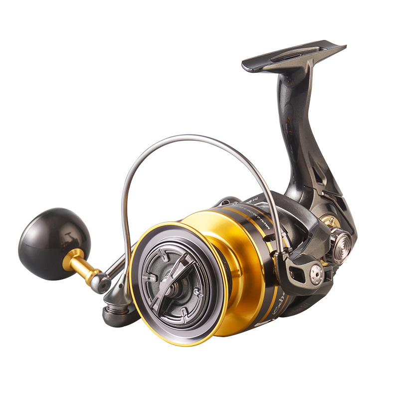 DN 800/1500/3000/5000 series surf fishing reel 7+1BB ultra smooth 12kg max drag long casting big game spinning fishing reel