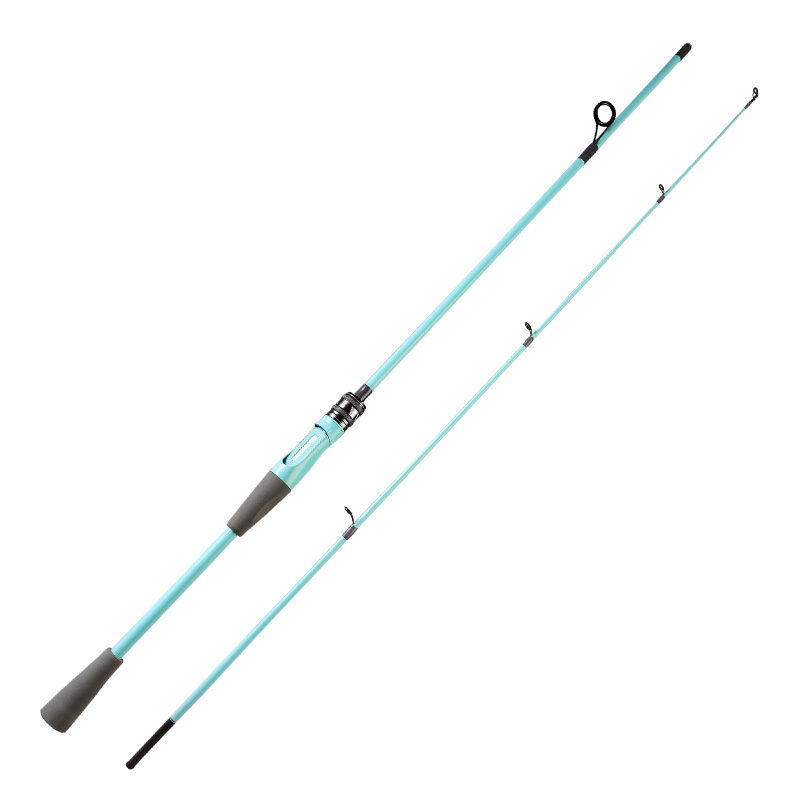 1.8m,2.1m Fiberglass Spinning Fishing rod combo Fishing Rods and Reel Combo Full Kit