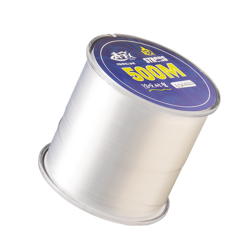 500m High Strength Clear Fishing Line Fishing String Abrasion Proof Nylon Monofilament Fishing Line