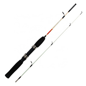 Devano new design deepsea sea boat cheap fiberglass spinning one section fishing rod