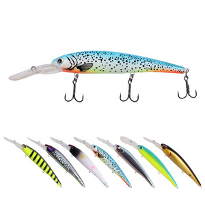 Devano supplies plastic diving 120mm bass fishing trolling lures big game