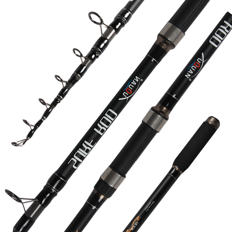 carbon 3.6m surf casting telescopic freshwater fish fishing rods