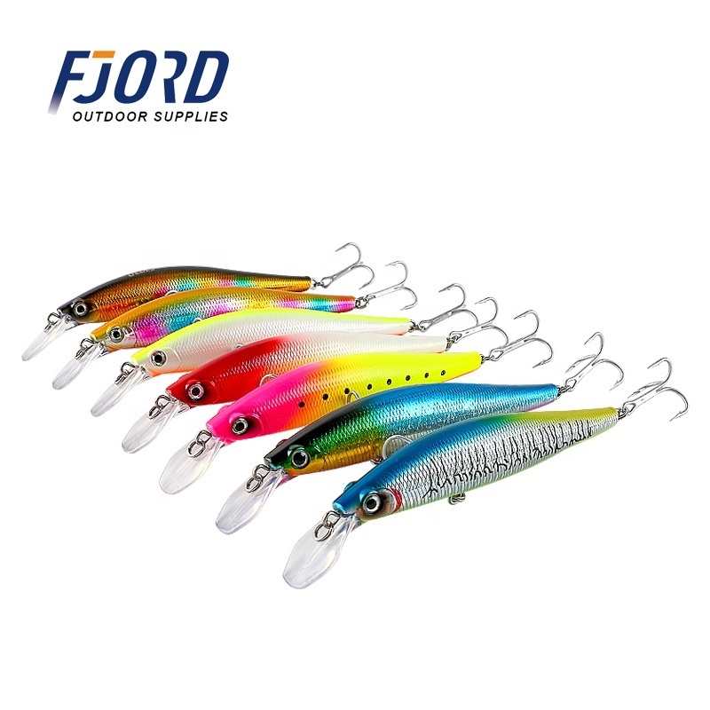 FJORD Sinking 52g 130mm Deep Diving Minnow With 3d Eyes heavy minnow for Boating Fishing