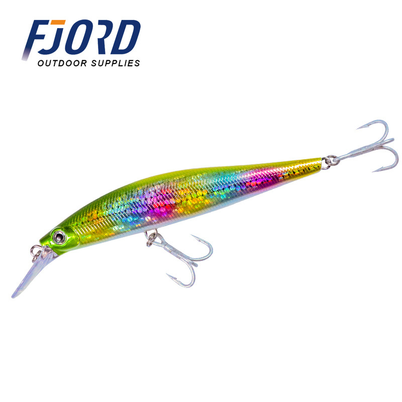 FJORD Sinking 52g 130mm Deep Diving Minnow With 3d Eyes heavy minnow for Boating Fishing