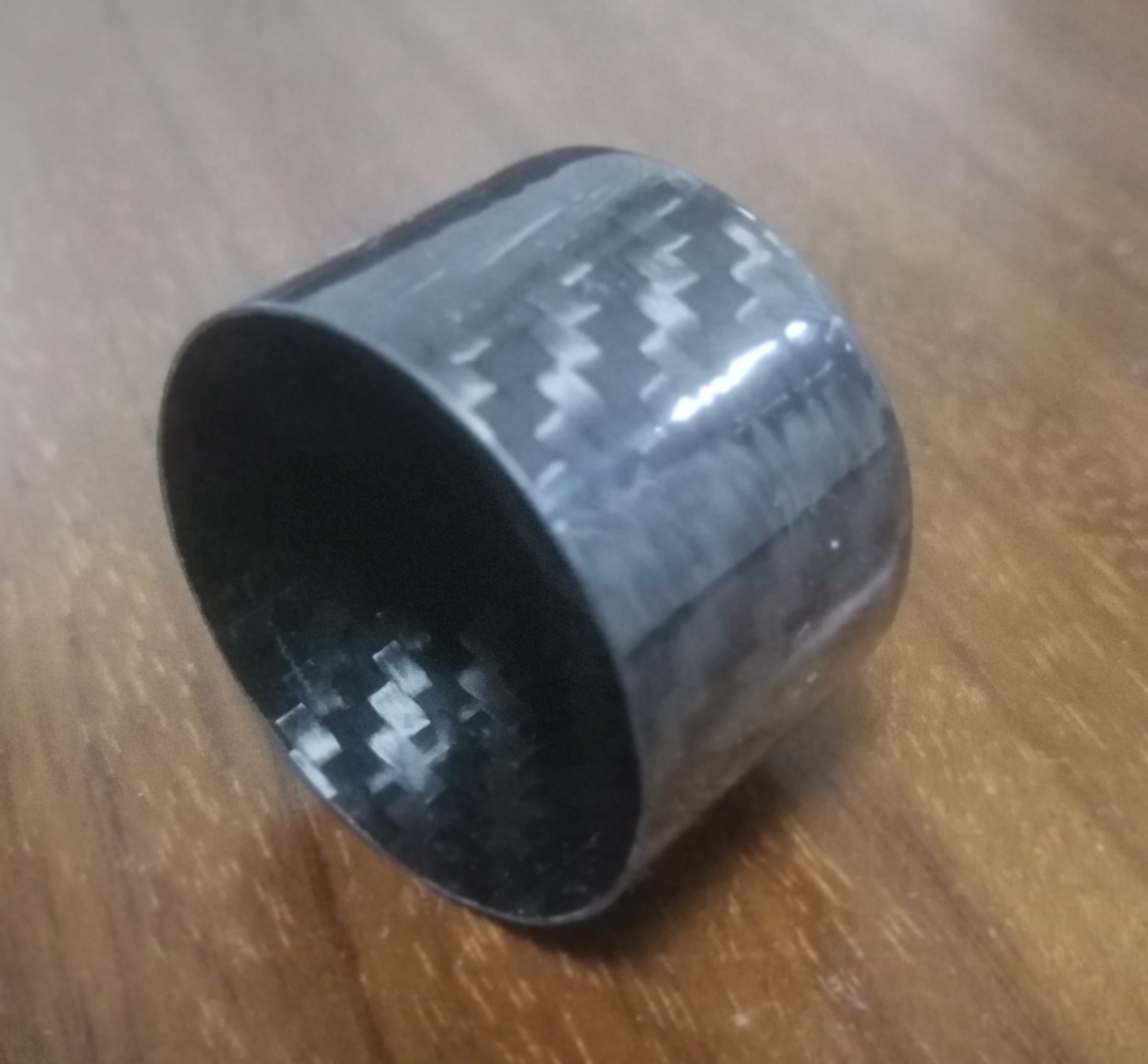 3k twill/plain  Carbon Fiber end cap