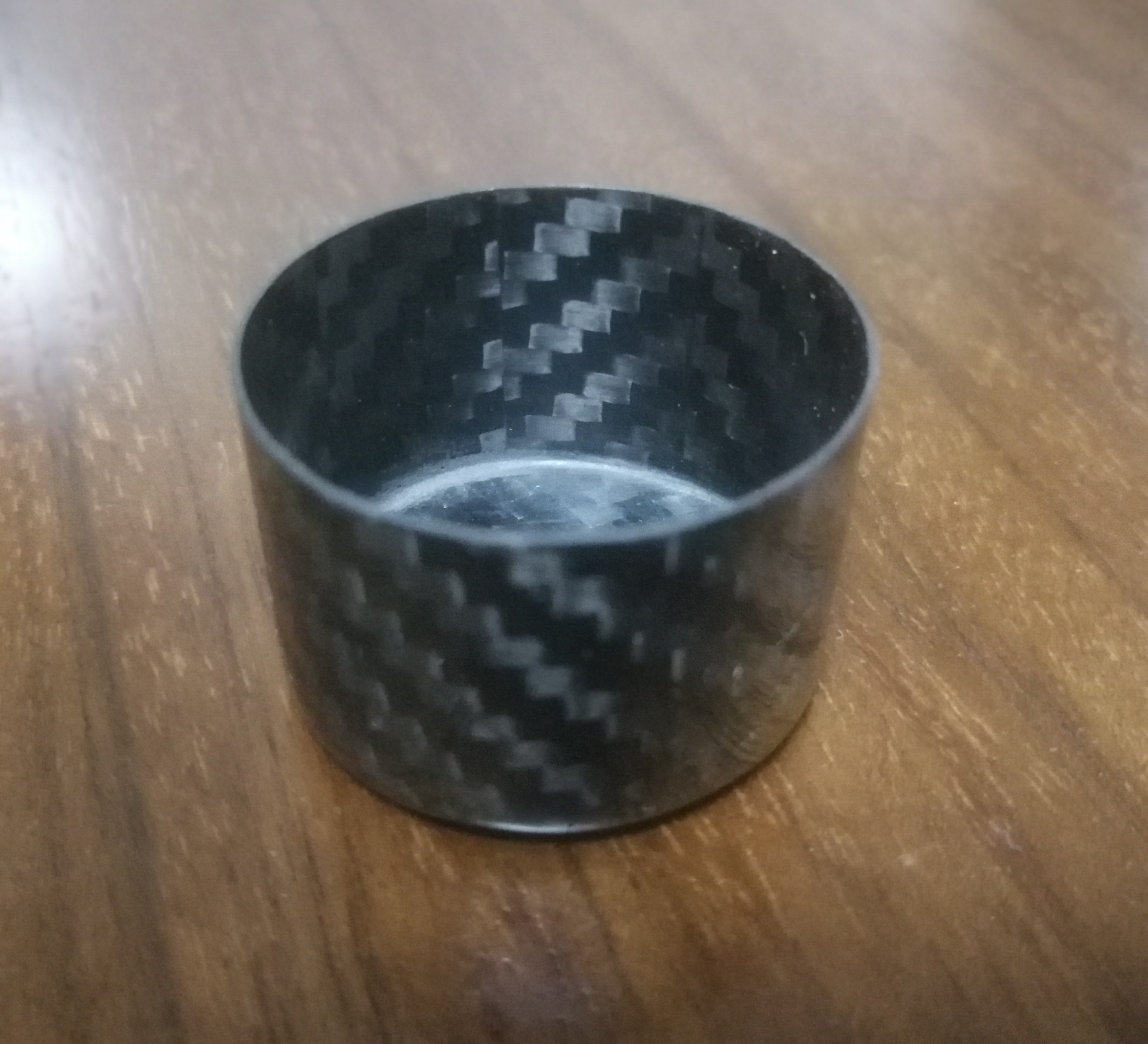 3k twill/plain  Carbon Fiber end cap